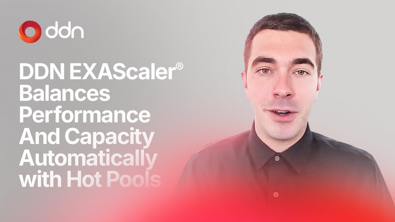 DDN EXAScaler balances performance and capacity automatically with Hot Pools