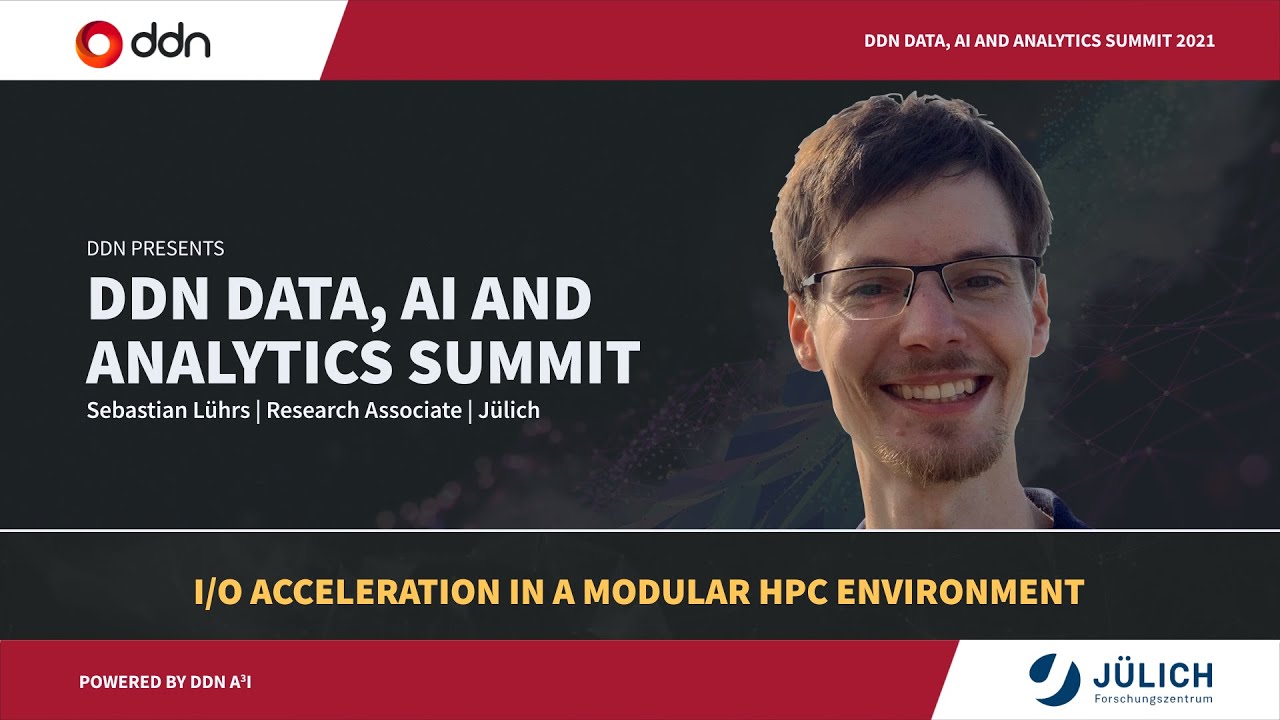 DDN Data, AI and Analytics Summit 2021: JUWELS Global IB Network Topology Preview