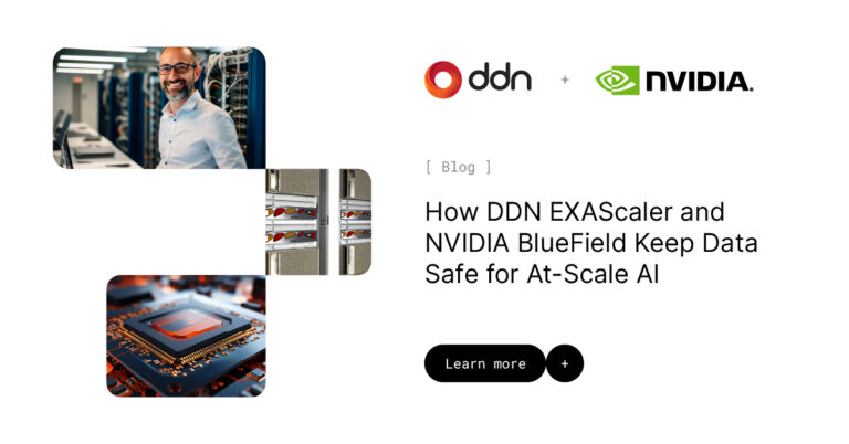 How DDN EXAScaler and NVIDIA BlueField Keep Data Safe for At-Scale Al
