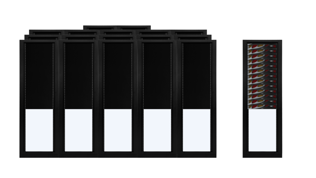 DDN offers 30X more IOPS per Rack Unit