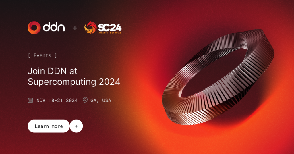 Sc24 Beck SC24 | Atlanta - DDN